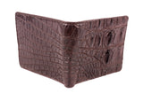 Hornback Crocodile Skin Wallet