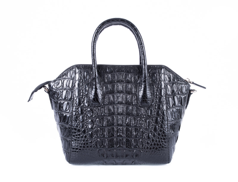 Kelly Crocodile Skin Handbag