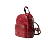 Mini Crocodile Skin Backpack