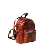 Mini Crocodile Skin Backpack
