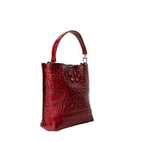 Nova Crocodile Skin Handbag
