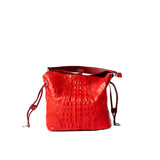 Marcie Crocodile Skin Handbag