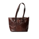 Vespera Crocodile Skin Handbag