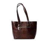 Vespera Crocodile Skin Handbag