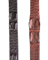 Crocodile Skin Ladies and Kids Hornback Belt