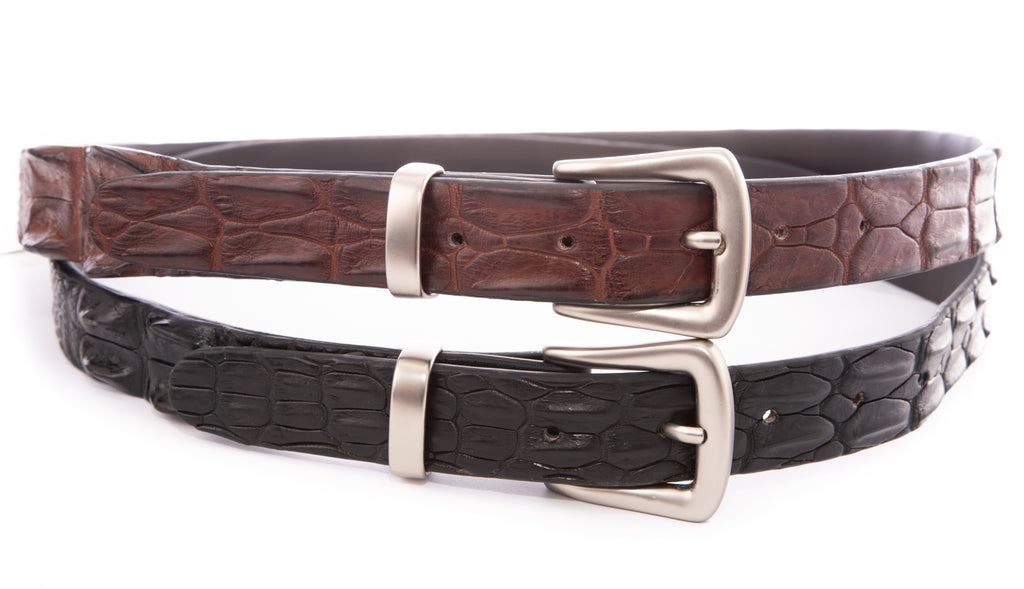Crocodile Skin Ladies and Kids Hornback Belt – Crocodile Darwin display picture 3