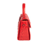 Joan Crocodile Skin Handbag