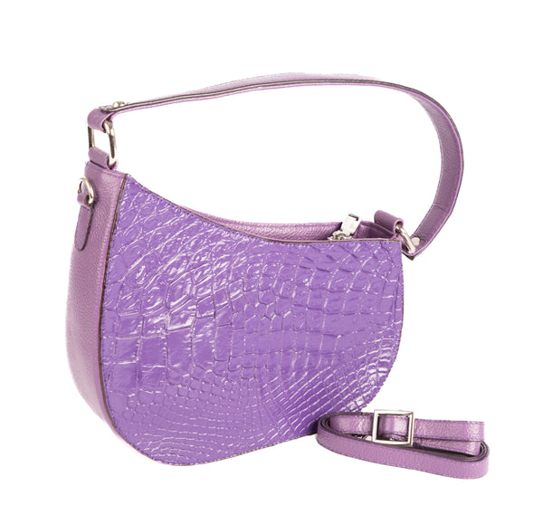 Vue Crocodile Skin Handbag