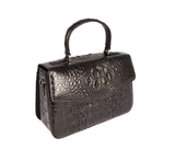Joan Crocodile Skin Handbag