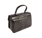 Joan Crocodile Skin Handbag