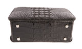 Joan Crocodile Skin Handbag