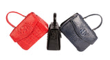 Joan Crocodile Skin Handbag