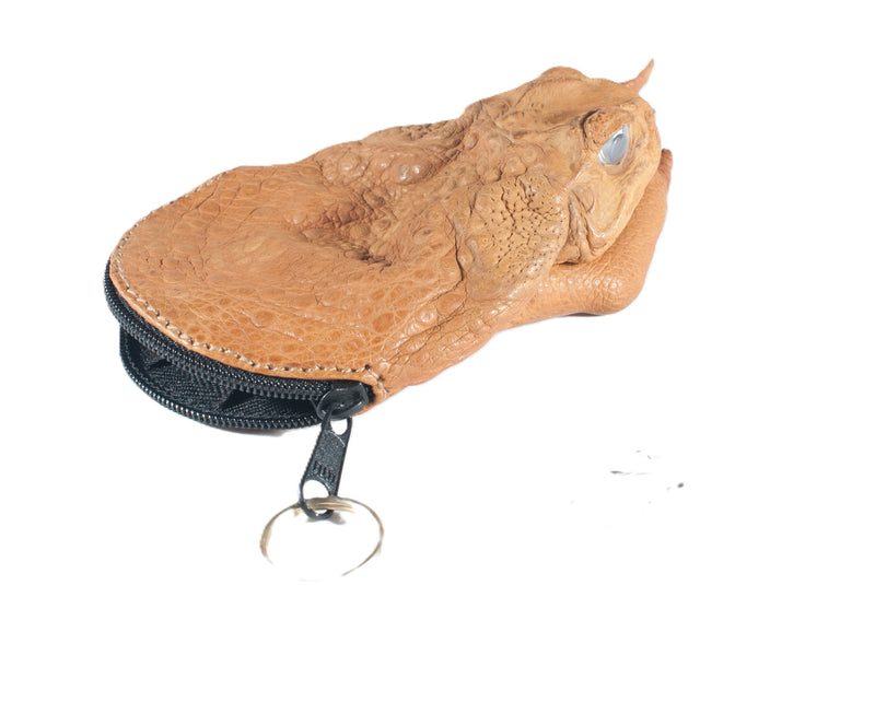 新品未使　TENDERLOIN COIN CASE DEERSKIN Black Deerskin Leather Box Bear Design Coin Purse — Northern