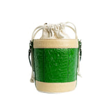 Vinnie Crocodile Skin Handbag