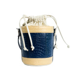 Vinnie Crocodile Skin Handbag