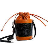 Vinnie Crocodile Skin Handbag