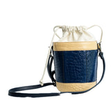 Vinnie Crocodile Skin Handbag