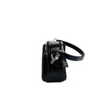 Allie Crocodile Skin Clutch