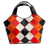 Jinx Crocodile Skin Handbag