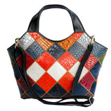 Jinx Crocodile Skin Handbag