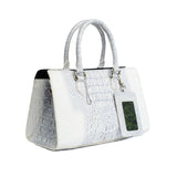 Paige Crocodile Skin Handbag