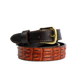 Crocodile Skin Ranger Belt