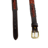 Crocodile Skin Ranger Belt