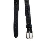 Crocodile Skin Ranger Belt