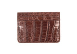 Traditional Crocodile Skin Cardholder