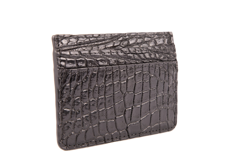 Traditional Crocodile Skin Cardholder
