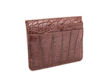 Traditional Crocodile Skin Cardholder