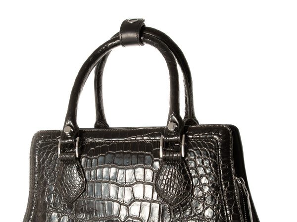 Trudy Crocodile Skin Handbag